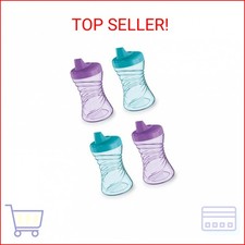 NUK Fun Grips Hard Spout Sippy Cup 10 oz. Easy to Hold BPA Free Spill Proof To