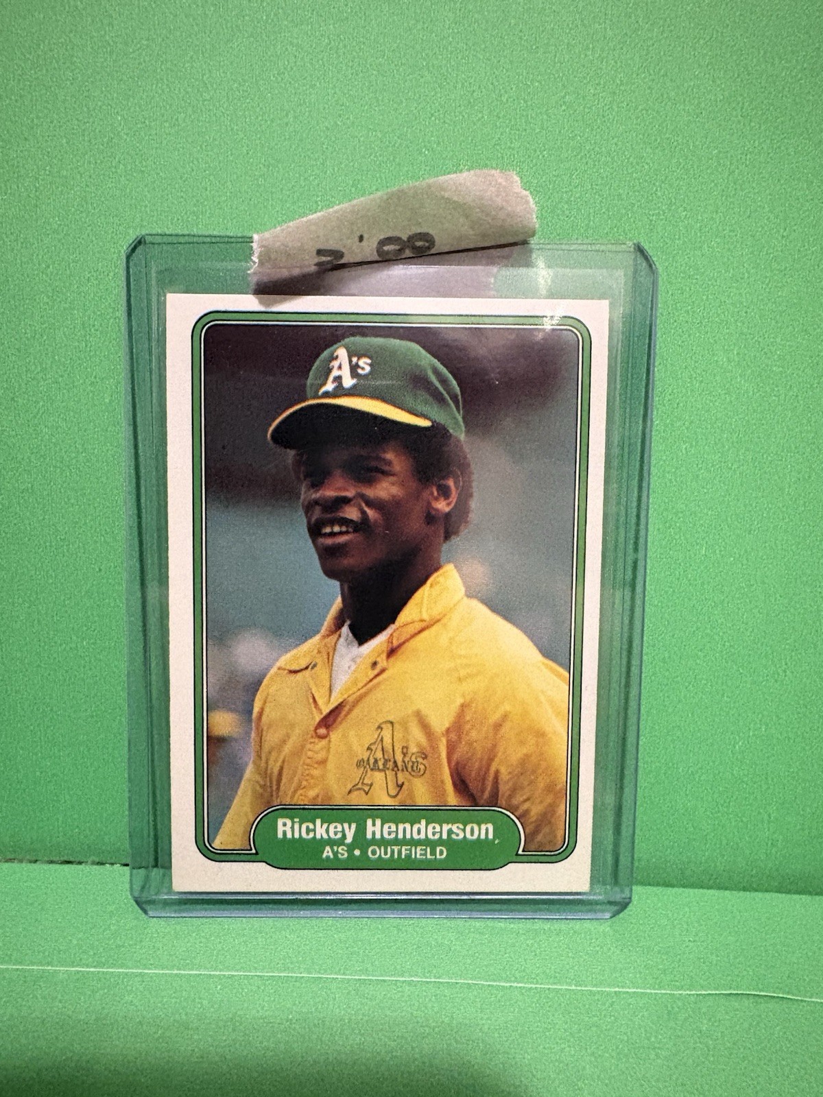 1982 Fleer - Rickey Henderson #92