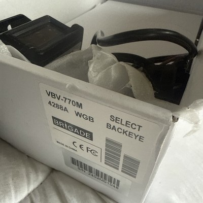Brandneu Brigade LCD Rückfahrmonitor Brigade VBV-750M 12-24V DC