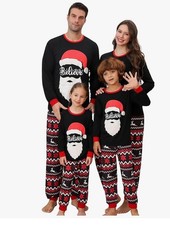 Family Christmas Pajamas Matching Sets Xmas Pajamas for Women Small