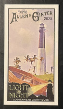 2025 Topps Allen & Ginter ~ Mini Light the Night #LTN-11 Loggerhead Lighthouse