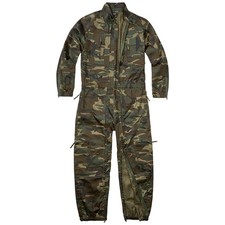Brandit Flightsuit Mens Pilot Air-Force Plane Bomber Military Woodland Camo