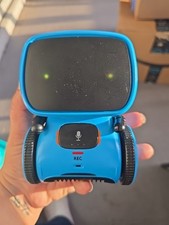 Contixo R1 Voice Controlled Robot Toy Educational Talks Sings Dances Blue Works