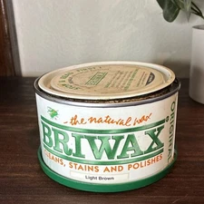 The Bollom Group Briwax Original The Natural Wax Used Mostly Full Vintage Clean