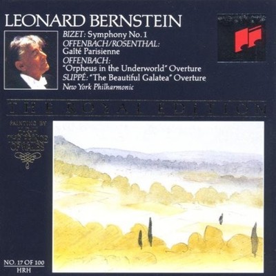 GEORGES BIZET - Sinfonie Nr. 1  (CD 1989) Leonard Bernstein