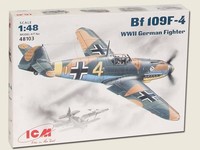 Messerschmitt Bf 109F-4 / 1:48 - Icm