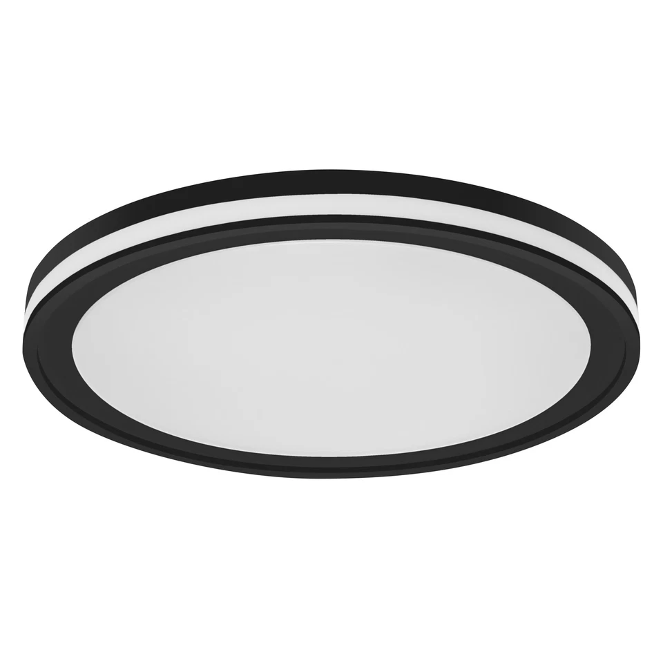 LEDVANCE Smart LED Deckenleuchte Orbis RGBW 28W 2400lm Schwarz Kunststoff