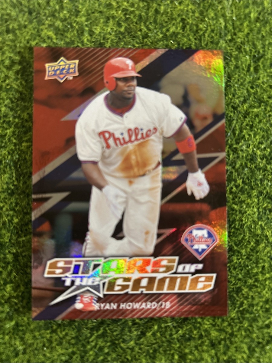 2009 Upper Deck Baseball Stars of the Game #GG-RH Ryan Howard
