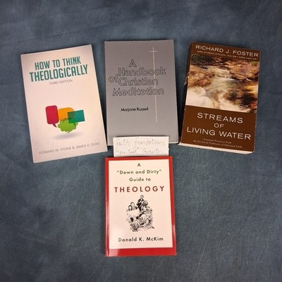 Christian Theology Spiritual Formation Bundle Lot 4 Foster McKim Stone PB