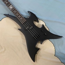 Rosewood fingerboard Black Bass Guitar 24frets mahogany body 4strings