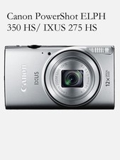 Fully Tested Canon IXUS 275 HS/PowerShot ELPH 350 Digital Camera W/SD Card