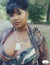 Mia X signed 8x10 Photo No Limit Records Rapper Rap