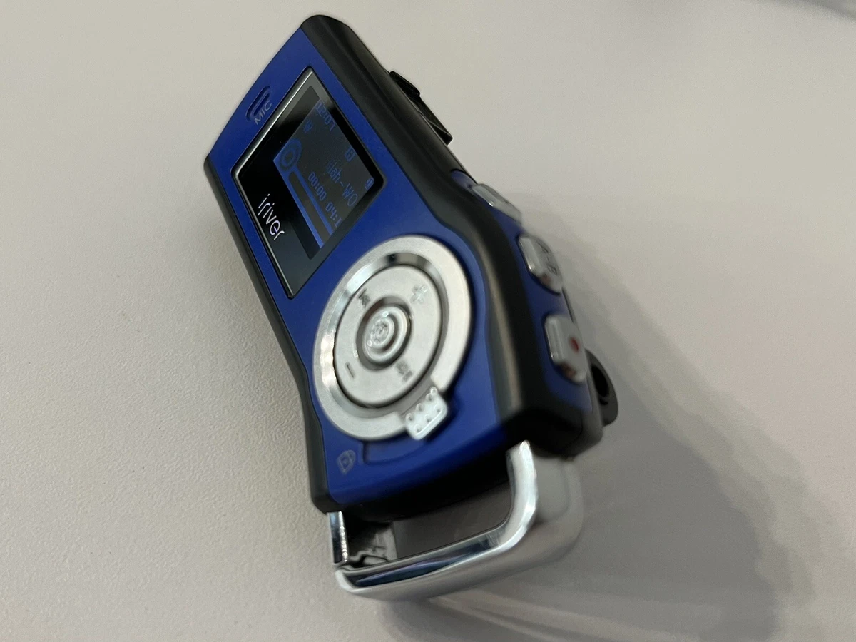 iRiver T10 (1GB) Digital Media MP3 Player Blue | eBay