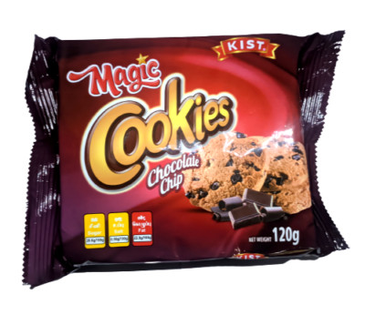 Kist Magic Cookies Chocalate Chip Tea Biscuits Sweet Snack Crunch