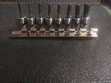 Black Hawk Tools, 8 pc. Set of 3/8" Drive SAE Hex Key Bits, 1/8" to 3/8"