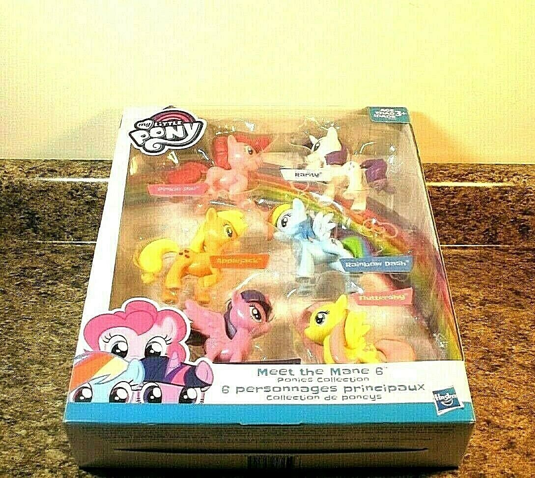  My Little Pony Toys Meet The Mane 6 Ponies Collection