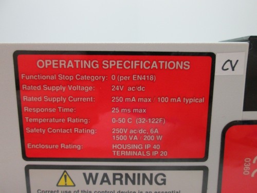 Banner ES-FA-9A E-Stop Safety Relay Module, Voltage: 24VAC/DC, 3 N/O Contacts - Picture 3 of 5