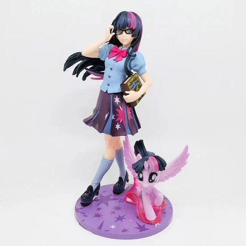 Sunset Shimmer Action Figure My Little Pony Bishoujo Princess Statue 8in Toy New - Picture 24 of 31