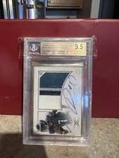 2015 Topps Definitive Nelson Agholor BGS 9.5 Gem Mint Framed RPA #d/25 POP 1 RC
