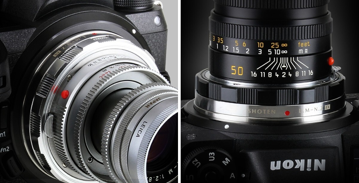 ElpeoPle　SHOTEN  LM-NZ M (EX) (B) SHOTEN LM-NZ M (EX) (B) close focus adapter - Leica M to