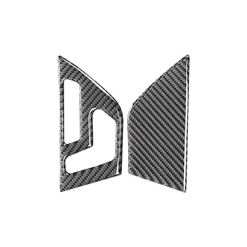 Carbon Fiber Seat Adjust Button Panel Cover Trim For Mercedes Benz W204 2007-10