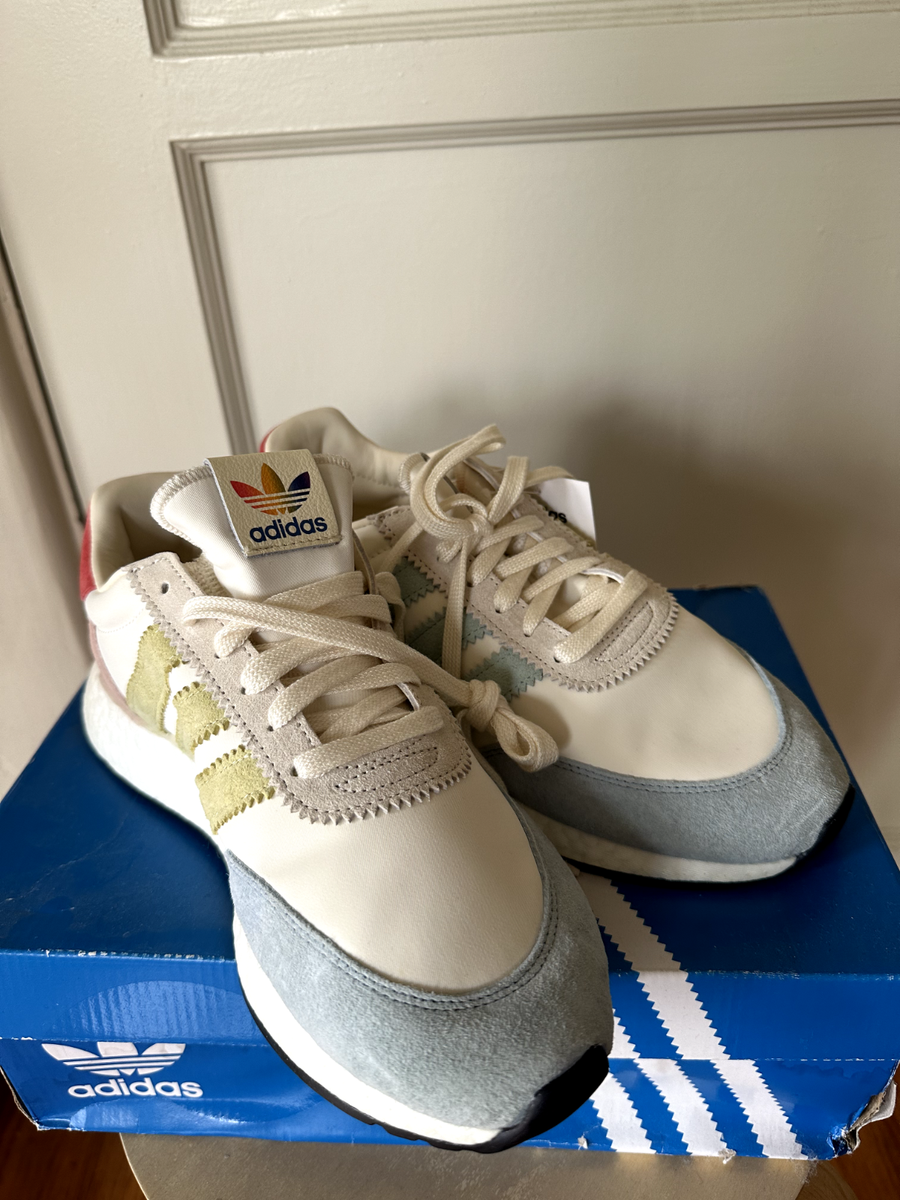 Adidas I-5923 Pride Cream, White, & Core Black - UK 7 (US 7.5) | eBay