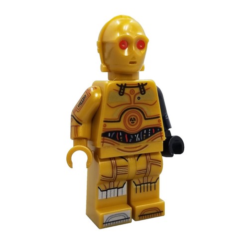 Lego U-3PO Silver Protocol Droid C-3PO Star Wars Minifigure 75146