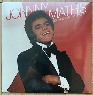 JOHNNY MATHIS - HOLD ME THRILL ME, KISS - COLUMBIA RECORDS-PC-34872 - ''SEALED''