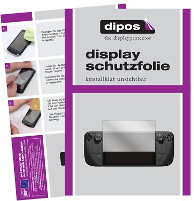 Schutzfolie für Valve Steam Deck Display Folie klar Displayschutzfolie