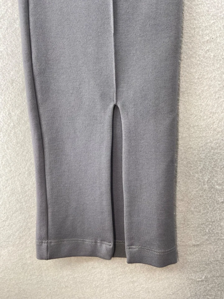 NWT Sablyn Pants Womens L Wren Split Front Legging in Thunder Gray Elastic Waist - Image 2 of 4