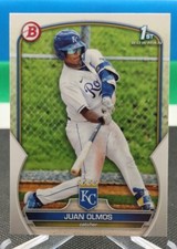 Juan Olmos 1st 2023 Bowman #BP-136 Kansas City Royals 