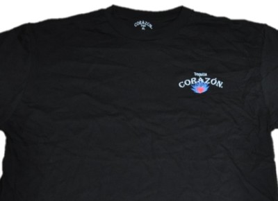 Tequila Corazón USA T-shirt Größe XL schwarz