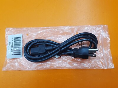      Longwell Straight Black 3 Prong AC Power Cord Cable Adapter 6716004301P