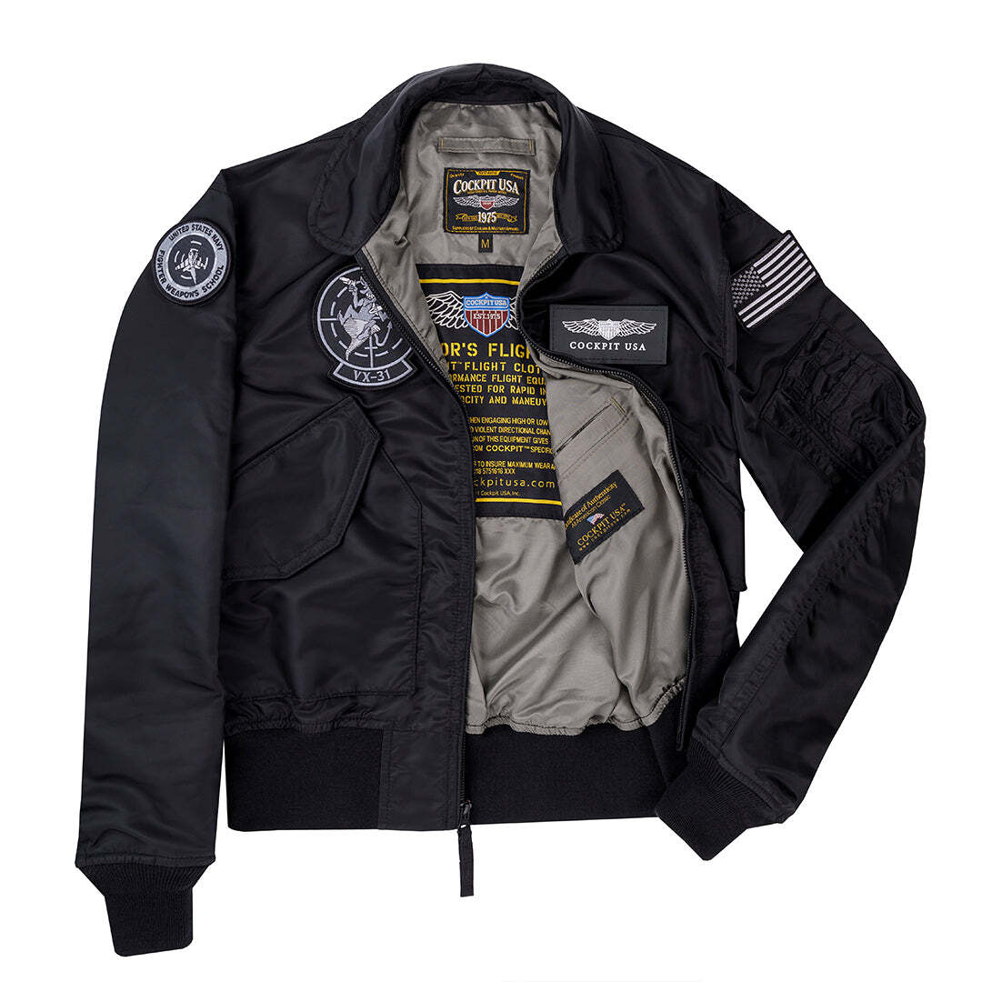 KK041004 USA フライトジャケット Cockpit USA Stealth CWU USA MADE Z24B100 | eBay
