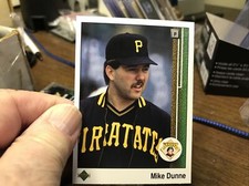 1989 Upper Deck #518 Mike Dunne Pittsburgh Pirates - Nice Card!