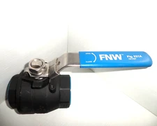 ⭐NEW⭐2" FNW  FULL PORT BALL VALVE 1500 CWP WCB 1500CWP FNW221AK 2-Piece  🔴USA🔵