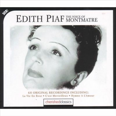 Edith Piaf  The Voice of Montmartre CD 2006 Prism FREE POSTAGE