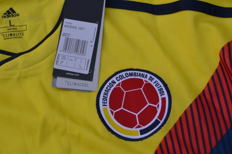 Adidas Colombia National Soccer Team Radamel Falcao #9 Jersey Size