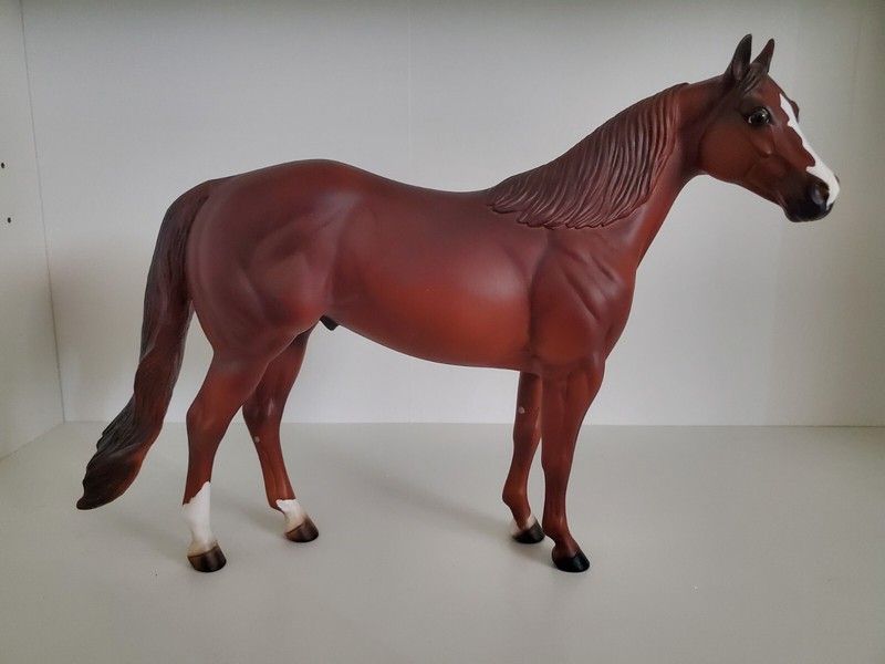Peter Stone ISH Ideal Stock Horse Hobbie Chestnut Model Horse