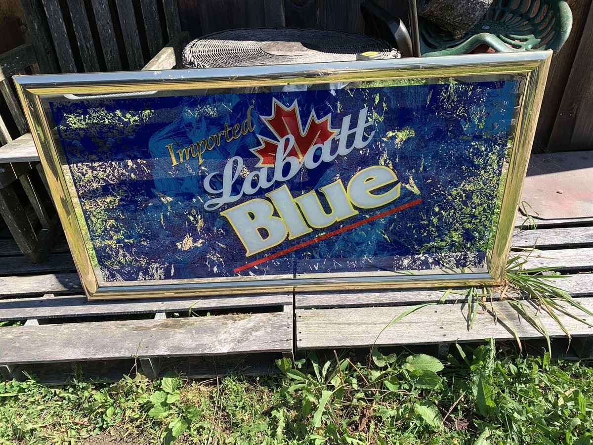 Vintage Large Labatts Blue Sign Pub Bar 57 X 28 | eBay