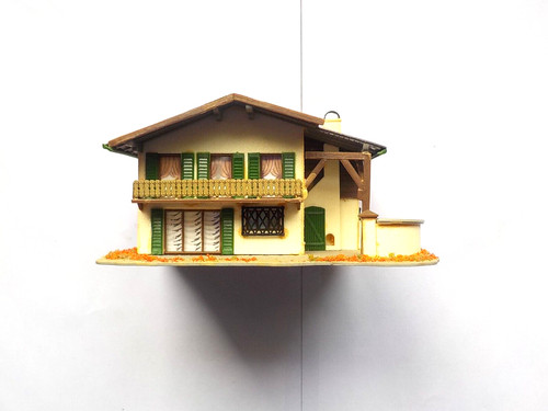 Décor Maquette Vollmer Maison Chalet De Chasse Auerhahn Référence 7748 | Zustand: Occasion