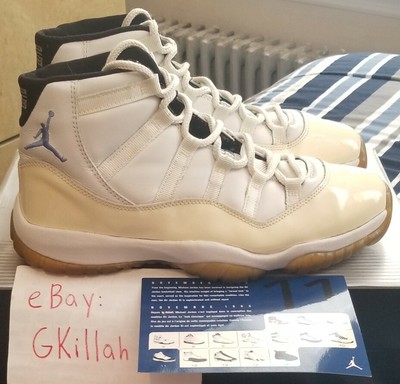 air jordan 11 columbia 2001