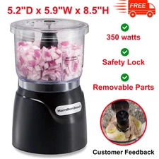 Electric Vegetable Chopper & Mini Food Processor,3-Cup For Dicing, Mincing,Puree