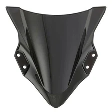 Black Windscreen for 2018-2023 Kawasaki Ninja 400 19 21 ABS Plastic Windshield