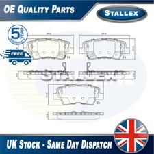 Adatto per Hyundai Tucson 2008-2020 Sonata 2005-2010 Set pastiglie freno stallex posteriore