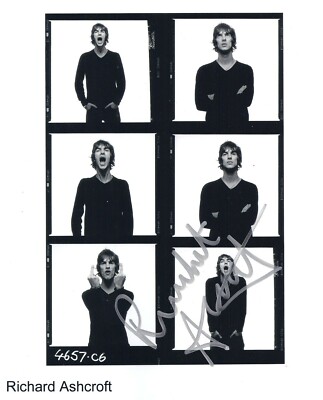 Richard Ashcroft SIGNIERTES Foto 1. Generation PRINT Ltd, No'd + Zertifikat / 1