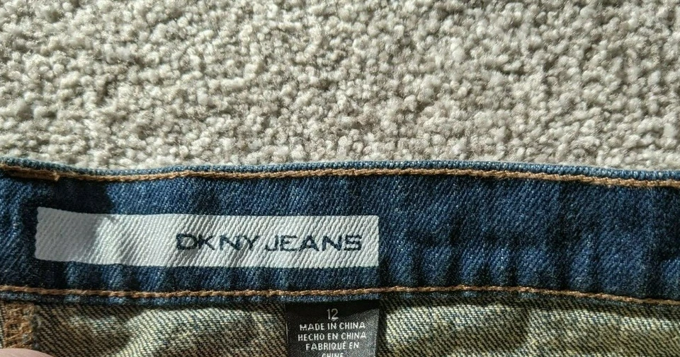 DKNY джинсы город бойфренд женщин Jean джинсовой ткани шорты размер 12 w украшения - Изображение 2 из 4