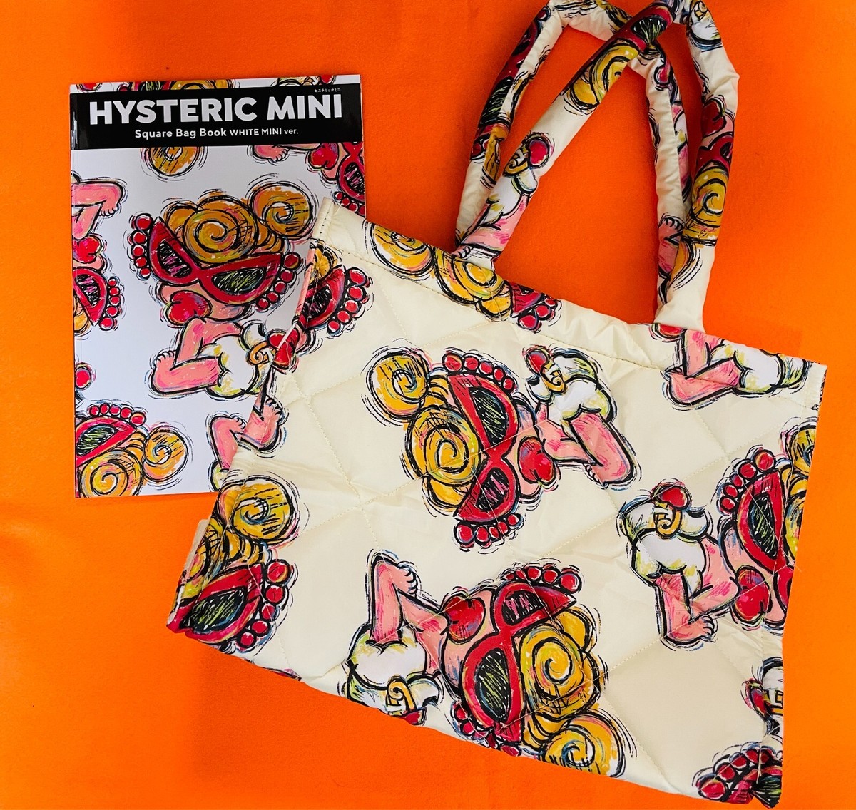 バッグ HYSTERIC MINI Square Bag Book HYSTERIC MINI Square Bag Book WHITE MINI ver. | 付録ネット