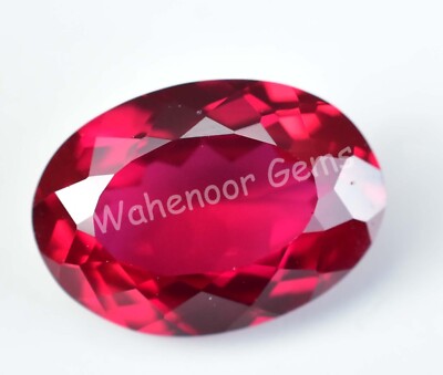 4.45 Ct Natural Blood Red Ruby Oval Certified Mozambique Stunning Gemstone