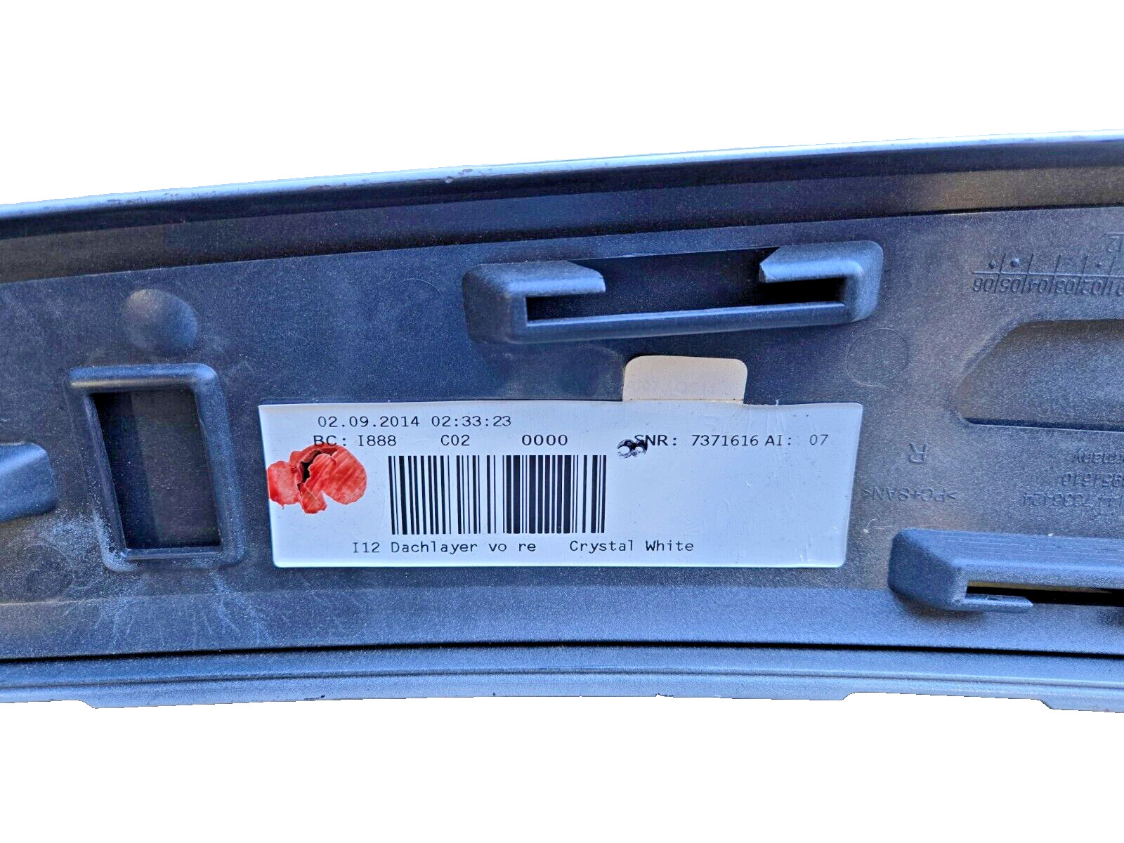 ✅ 14-20 BMW i8 I12 Coupe Right Passenger Roof Pillar Top Door Trim Panel Molding